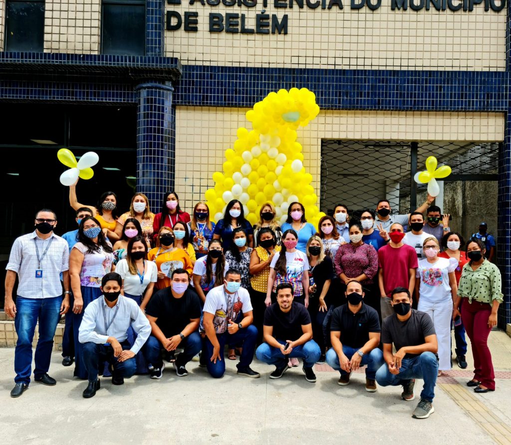 Servidores do Instituto de Previdência dos Servidores Públicos do Município de Belém (IPMB) confraternizaram-se em homenagem à Nossa Senhora de Nazaré