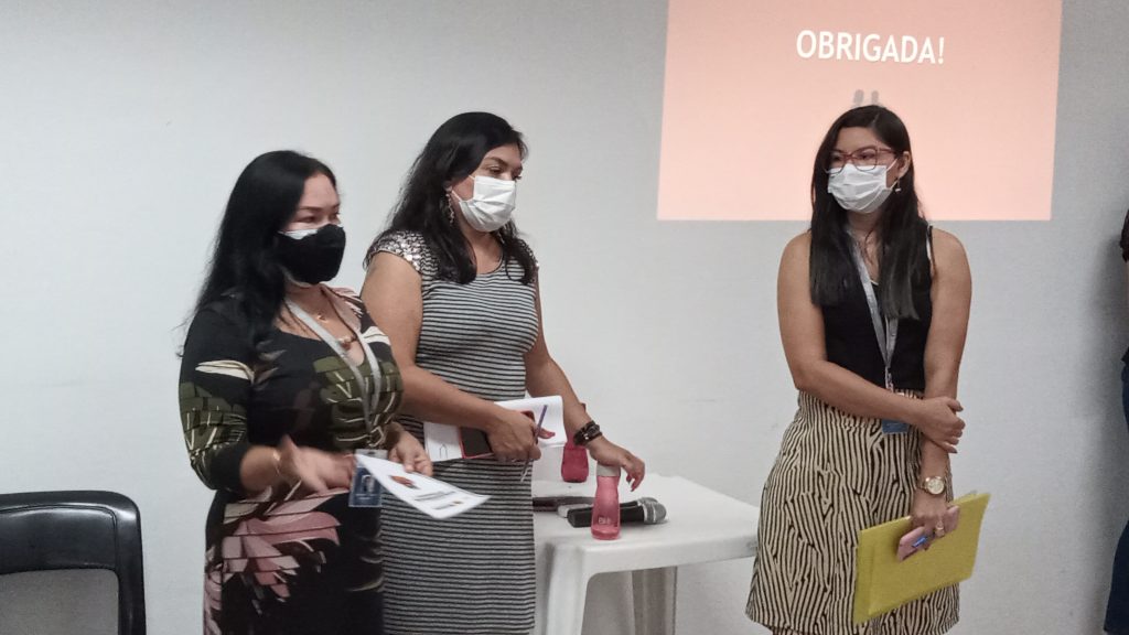 Edna D'Araújo, Silvia Salazar e Gisele Batalha