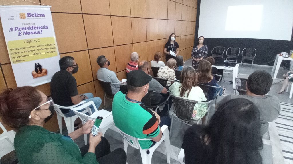 Encontro do projeto "A Previdência É Nossa" na FUMBEL.