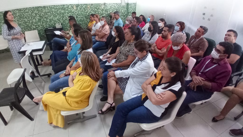 Reunião com servidores (as) do Departamento de Previdência