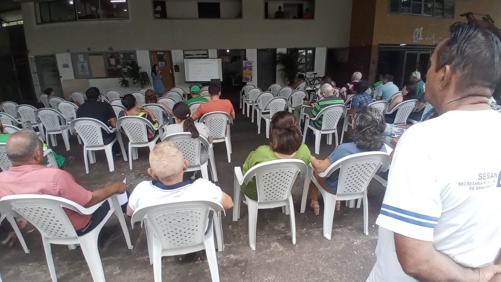 Servidores da Sesan ouviram atentamente as considerações sobre o projeto.