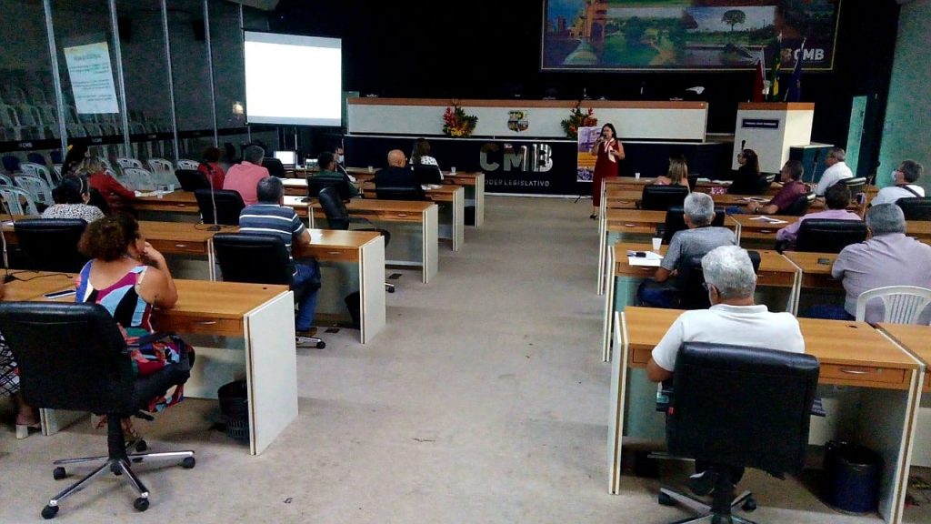 Programação do Projeto na Câmara Municipal de Belém.