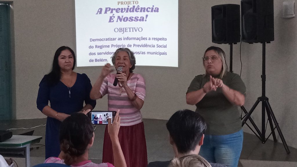 Abertura do evento contou com presença da Secretária Araceli Lemos.