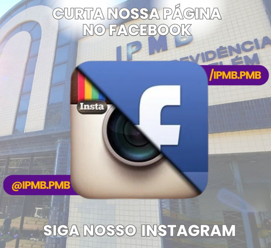 Siga nosso Insta e Face