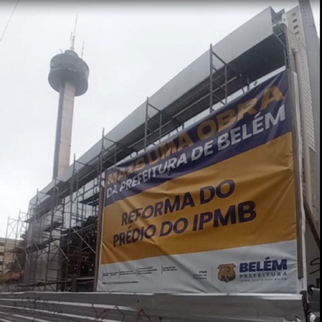 Prédio do IPMB passa por ampla reforma.