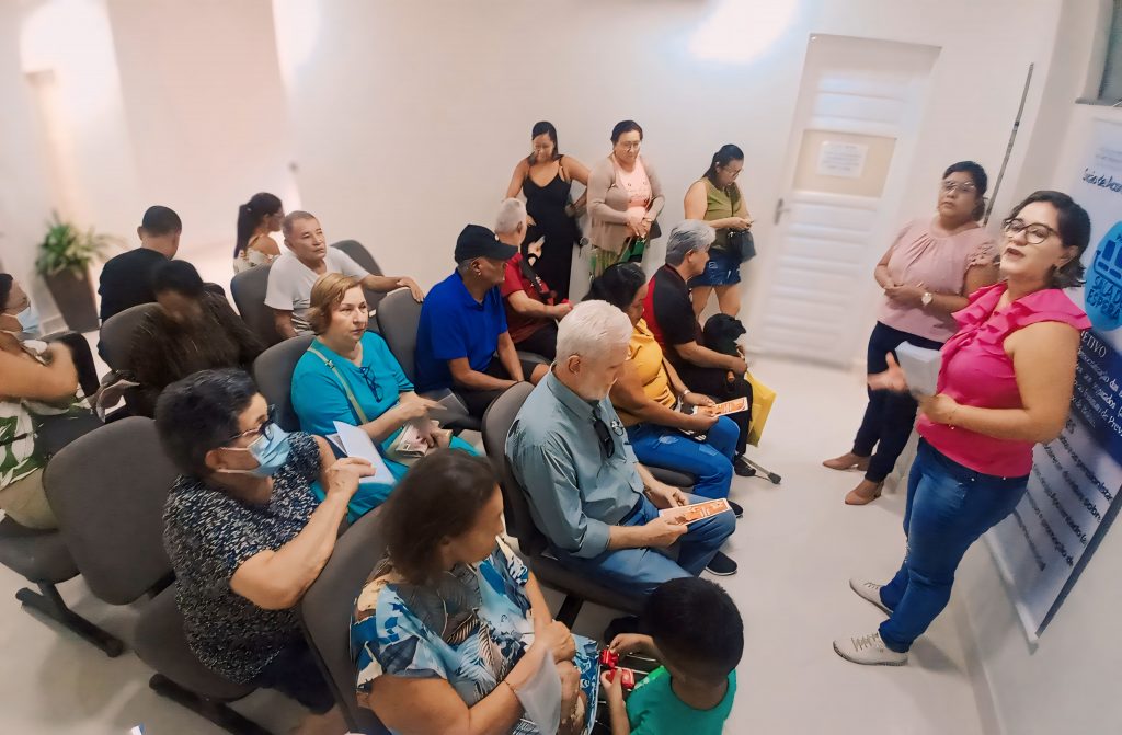 Projeto Sala de Espera leva informações aos segurados da Previdência Municipal