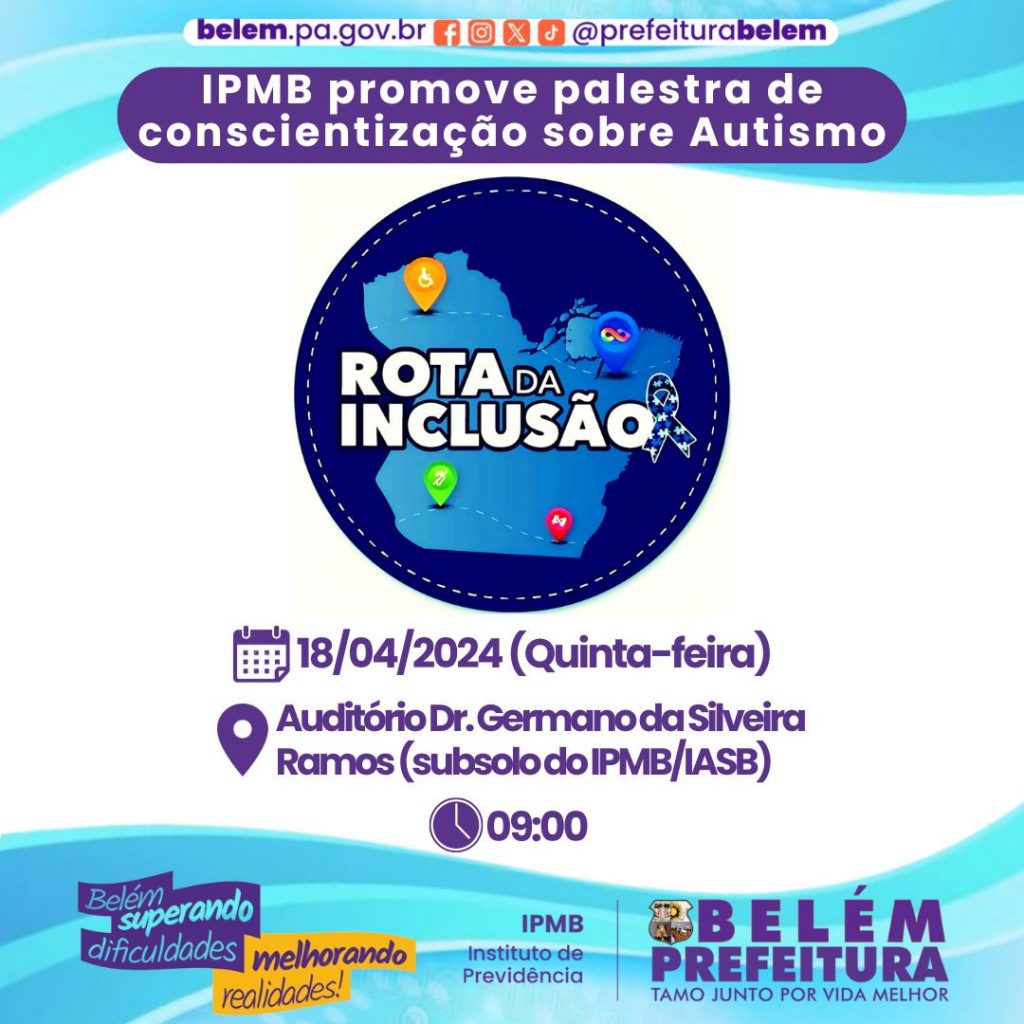 Palestra Rota da Inclusão no IPMB