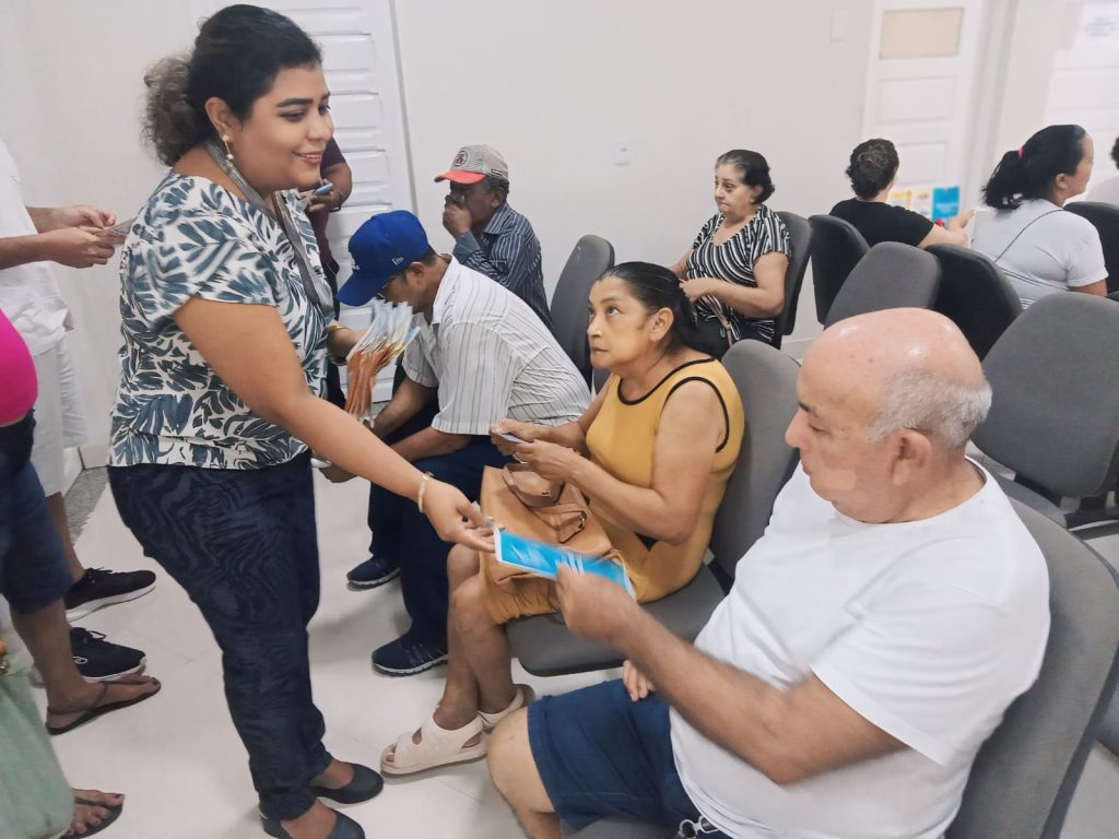 Entrega de informativos